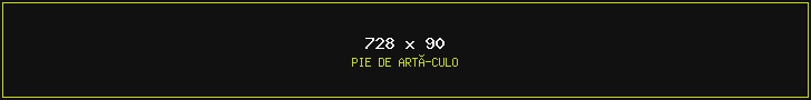 Ejemplo — Pie de artículo 728×90